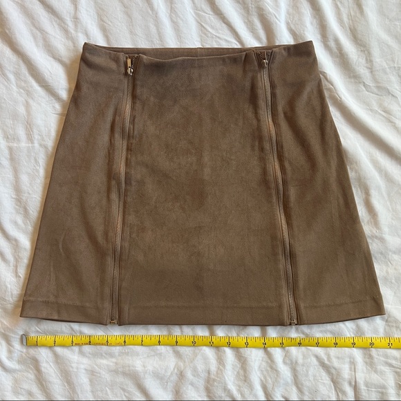 Dynamite Faux Suede Skirt - Picture 2 of 6